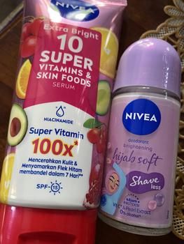 Product Review of NIVEA Body Care Package - Extra Bright 10 Super Vitamins + Shaveless Deodorant - Mampu  Mencerahkan Ketiak dan Melembutkan Kulit from 🇮** T** ** A** ** 0