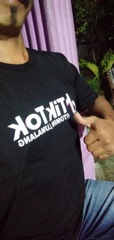 Product Review of Kaos Gratis Topi Custom Nama Akun Kalian, sablon depan belakang from t**n l**g 0