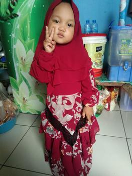 Product Review of Cikalalika01-SET GAMIS ANAK V SULTAN CERUTY PRINTING PAYET Cantik Mewah Muslim Syari Nyaman Khimar Setelan Motif from S**i U**i 0