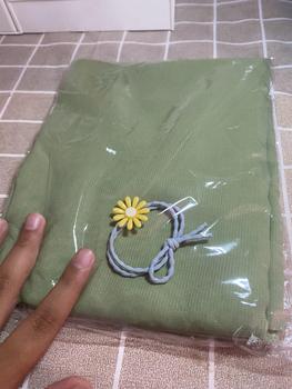 Product Review of 4in1 Setelan lengkap Yeji Cardi ( Cardi + Rok + Hijab ) Outfit Rajut Korean Style from j**️ 1