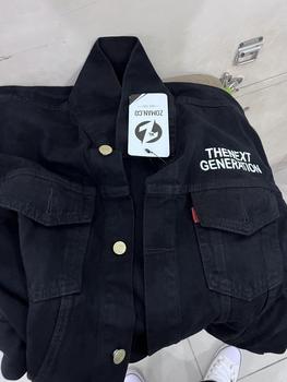 Product Review of Jaket Jeanss Denim New Fashion,Jaket Zoman Sablon Black. from @**S 0