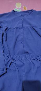 Product Review of Reva One Set Stelan Wanita Crinkle Airflow Muslim Celana Setelan Baju Atasan Kancing baju  Panjang from A**i A**y 0