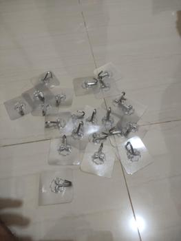 Product Review of PUSAT17 GANTUNGAN TEMPEL HOOK AJAIB GANTUNGAN DINDING KAIT MAGIC SERBAGUNA KAMAR MANDI DAPUR / HANGER from L**r 0