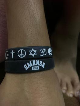 Product Review of Peace - Hitam - Gelang Wristband by Embracelet from n**_ 0