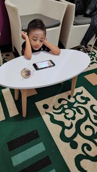 Product Review of Dections Meja Ruang Tamu Minimalis Oval Scandinavian 80x40cm Meja Kopi - Coffee Table kayu furniture from R**e 0