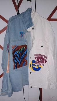Product Review of AMR Original - Half White 5359 - Jaket Jeans Boyfriend Dream from N**a 0