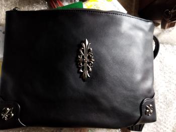 Product Review of Leather Concept ZENNO Tas Tangan Pria Kulit Premium / Clutch Kulit Pria Premium cowok from C**i 0