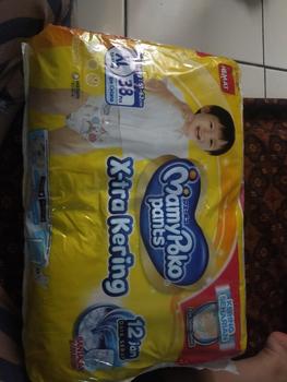 Product Review of MamyPoko Pants  Jumbo M48 L42 XL38 X-tra Kering from m**i 0