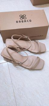 Product Review of Giày cao gót nữ Grace High Sandals đế vuông 3 phân quai mảnh bAimée & bAmor - MS1588bb from h**g n**n 1
