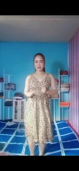 Product Review of Dress Salsa - Mini Dress Motif Kekinian Santai from z**_ 1