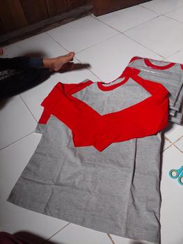 Product Review of Kaos Raglan Wanita Lengan Panjang - Baju Reglan Cewek Polos - Ukuran S M L XL from A**🏻 0
