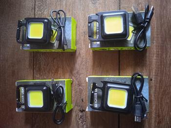 Product Review of Mini COB keychain light rechargeable lampu LED cas mini lampu led gantungan kunci lampu camping emergency from i**5 0