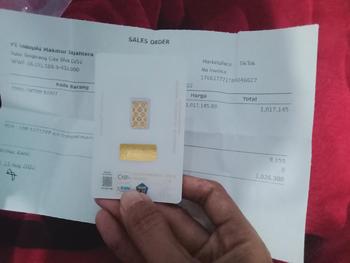 Product Review of Logam Mulia Antam 1 Gr Sertifikat Press from a**n a**i E**a 0