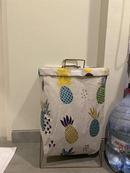 Product Review of Dejavu Laundry Bag Keranjang Baju Lipat Tempat Pakaian Kotor Laundry Basket Tempat Cucian Baju Penyimpanan Mainan Anak Serbaguna HSB217 from G**n 0