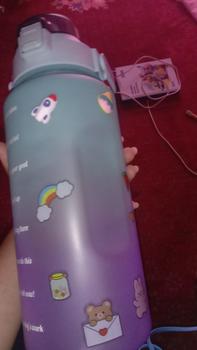 Product Review of BOTOL MINUM KEKINIAN 2 LITER 2000ML  BOTOL MINUM TRANSPARAN KOREA BOTOL AIR MINUM MOTIVASI JEPALO MAKASSAR Minuman Putih from i**a 0