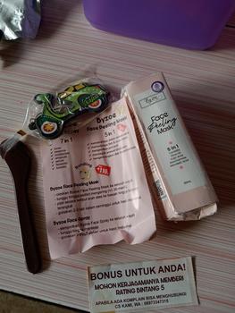 Product Review of ( Ready Stock ) Byzoe Face Peeling Mask Dead Cell Remover - FYC from R**h 0