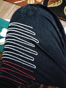 Product Review of SELLA GARIS BLACK CELANA BAGGY JEANS Bordir Kantong Karet Samping from r**a g**d 0