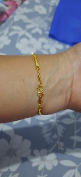 Product Review of gelang padi rantai awet pakai harian Kuning Perhiasan from M**a o**p 0
