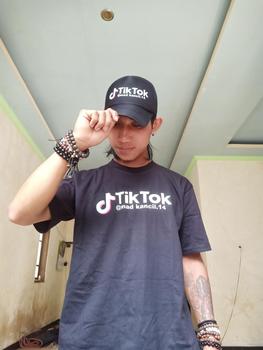 Product Review of Kaos Gratis Topi Custom Nama Akun Kalian, sablon depan belakang from ꧁**꧂ 1