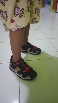 Product Review of Sepatu Sandal Anak Spiderman Import Premium from A**a 💃** 0