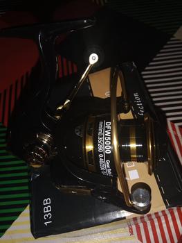 Product Review of AquaPro - Reel Pancing DFW1000 - 7000 10KG Max Drag 5.2:1 Alat Gulungan Metal Reel Pancing Ikan Fishing Reel Pancing Laut from a**i 1