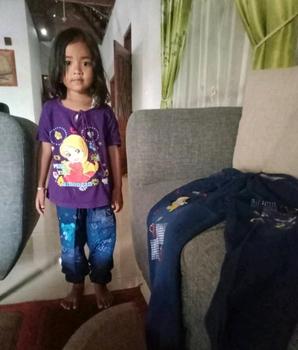 Product Review of Celana Jogger Jeans Anak usia 2-11  tahun from r**f 0