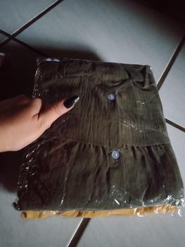 Product Review of Reva One Set Stelan Wanita Crinkle Airflow Muslim Celana Setelan Baju Atasan Kancing baju  Panjang from g**r 1