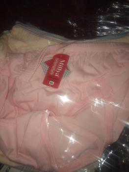 Product Review of GROSIR 12 PCS ( 1 LUSIN ) CELANA DALAM WANITA JUMBO WARNA SOFT / KATUN MUDA from a**3 0