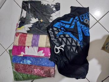 Product Review of Paket 3pcs Daster Kimono Long Busui Motif Belah Samping Panjang Bumil Katun Rayon from T**n 0