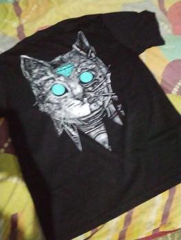 Product Review of Muffinhooks Cat Dmd Robot - Oversize Tees from F** 0