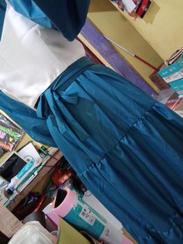 Product Review of DRESS NABILLA BY HAURA DRESS KATUN Wanita Toyobo Karet Casual Busui Balon from 𝕰**🦕 0