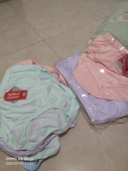 Product Review of GROSIR 12 PCS ( 1 LUSIN ) CELANA DALAM WANITA JUMBO WARNA SOFT / KATUN MUDA from s**i s**a 0