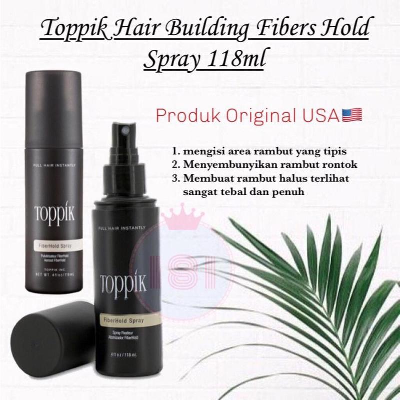 Toppik Fiberhold Spray 118 Original USA 0