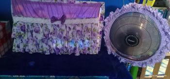 Product Review of Shafiyyah.Sarban Bando TV Rumbai Shabby Chic 24-32 inch LED / LCD / MONITOR from N**🤍 0