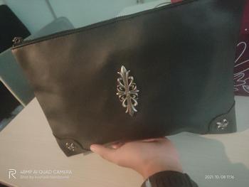 Product Review of Leather Concept ZENNO Tas Tangan Pria Kulit Premium / Clutch Kulit Pria Premium cowok from C**d 0