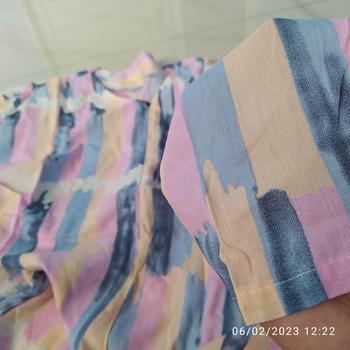 Product Review of COD DASTER GAMIS RAYON LENGAN PANJANG JUMBO LD 120 Dress Muslim Bunga Ibu from N**h 0