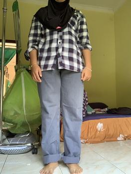 Product Review of Sevins - Highwaist Kulot jeans Light Grey from ** 0