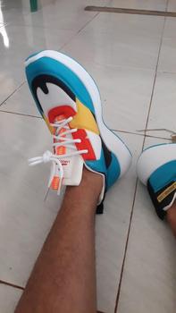 Product Review of Larocking - Zavyr Biru Kuning | Sepatu Sneakers Running Gym Shoes Abu Outdoor from N**i 1