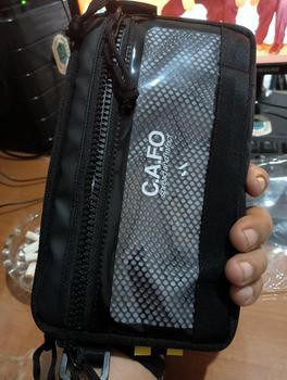 Product Review of Sidekick Project Handbag Pria CAFO Morphogenesis - Clutch Warna Hitam from j**9 1