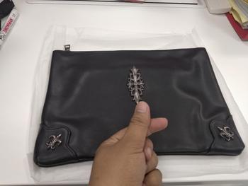 Product Review of Leather Concept ZENNO Tas Tangan Pria Kulit Premium / Clutch Kulit Pria Premium cowok from h**a 0