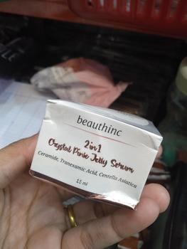 Product Review of (1PCS) 2in1 CRYSTAL PINK JELLY SERUM from C**💚 0
