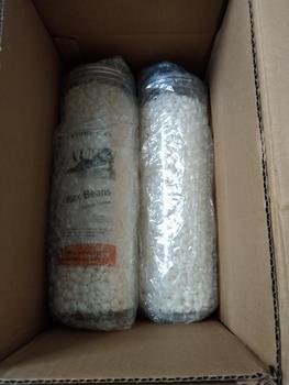 Product Review of Hủ 400g Sáp Wax Lông + Que gỗ waxing - Sáp wax dẻo, wax sạch lông cứng, lông tơ Kem from h**𐙚 0