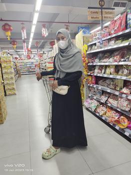 Product Review of HAWACORNER - ROSA DRESS Rayon Crinkle Ironless Cantik Muslim Wanita Gamis from a**2 0