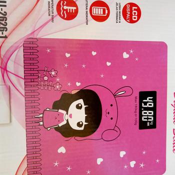 Product Review of Timbangan Badan Kaca Digital Elektronik Motif Kartun 180kg Cartoon Body Scale OLL-2125 from H**D C**U 0