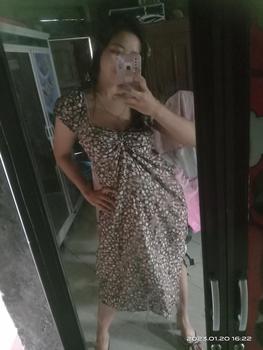 Product Review of Daster ellisa motif bunga from d**6 0