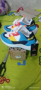 Product Review of Larocking - Zavyr Biru Kuning | Sepatu Sneakers Running Gym Shoes Abu Outdoor from A**a 1