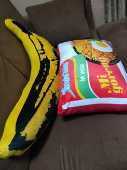 Product Review of Bizzarpillow Bantal Snack Jumbo Size L BZ010 from L**l 0