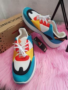 Product Review of Larocking - Zavyr Biru Kuning | Sepatu Sneakers Running Gym Shoes Abu Outdoor from n**i 2