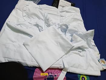 Product Review of Gamis anak putih bordir kantong 2 /gamis anak manasik 4_12th Muslim Sekolah Seragam Baju Tanggung Jilbab Setelan Panjang Nyaman Dress from k**k 0