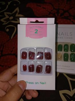 Product Review of ( BP) A0154 Kuku Palsu isi 24pcs from s**🥰 2